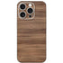 Natural Walnut Wood iPhone 16 Pro Skin